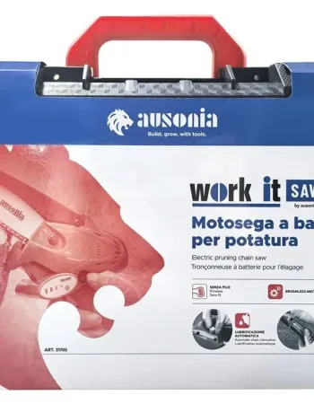 Mini Αλυσοπρίονο Μπαταρίας 16.8V με 2 Μπαταρίες Li-Ion & Βαλίτσα Μεταφοράς