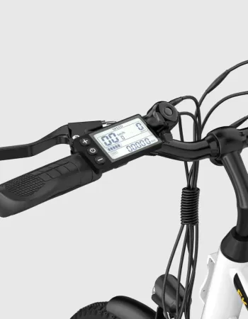 Ηλεκτρικό Ποδήλατο 28" 250W με Αποσπώμενη Μπαταρία 36V 12Ah Αυτονομία έως 90km - Ασημί