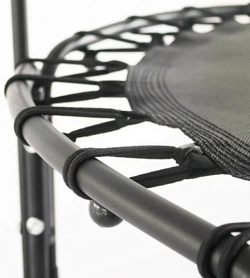 PK Deals Τραμπολίνο Με Δίχτυ Ασφαλείας 140cm Ύψος 160cm Κόκκινο
