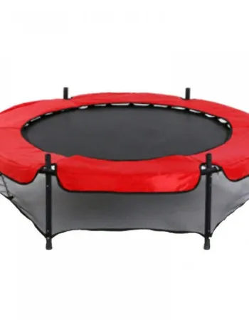 PK Deals Τραμπολίνο Με Δίχτυ Ασφαλείας 140cm Ύψος 160cm Κόκκινο