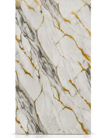 Πάνελ PVC Μαρμάρου Calacatta Gold Prestige Glossy 122x244cm (3mm)