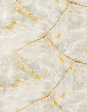 Πάνελ PVC Μαρμάρου Golden Ivory Onyx Glossy 122x244cm 3mm | Premium Επένδυση Τοίχου
