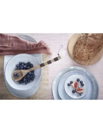 Σετ Σερβίτσιο Φαγητού 16 Τεμαχίων Κεραμικό Stoneware Γκρι για 4 Άτομα