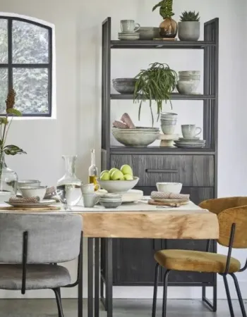 Σετ Σερβίτσιο Φαγητού 16 Τεμαχίων Κεραμικό Stoneware Γκρι για 4 Άτομα