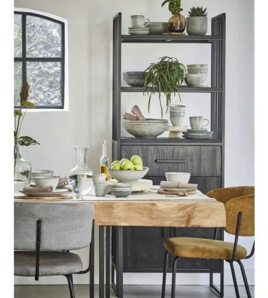 Σετ Σερβίτσιο Φαγητού 16 Τεμαχίων Κεραμικό Stoneware Γκρι για 4 Άτομα