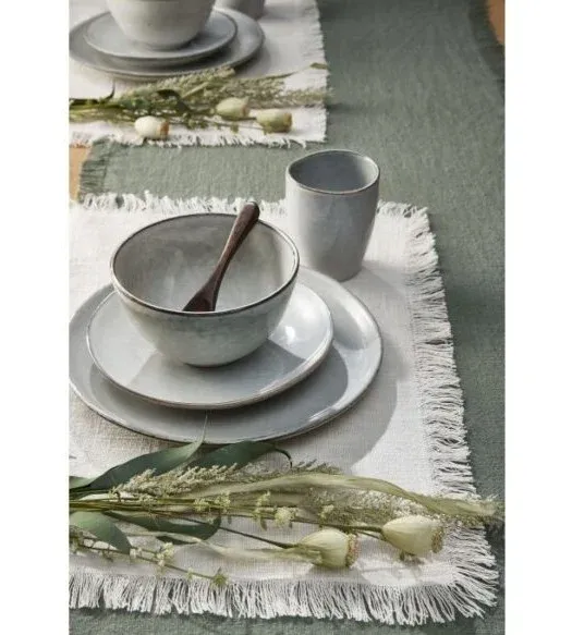 Σετ Σερβίτσιο Φαγητού 16 Τεμαχίων Κεραμικό Stoneware Γκρι για 4 Άτομα