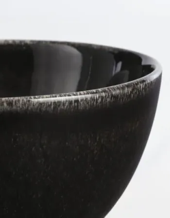 Σετ Σερβίτσιο Φαγητού 16 Τεμαχίων Κεραμικό Stoneware Μαύρο για 4 Άτομα