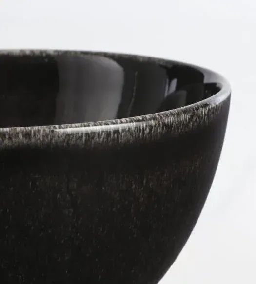 Σετ Σερβίτσιο Φαγητού 16 Τεμαχίων Κεραμικό Stoneware Μαύρο για 4 Άτομα