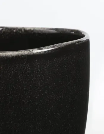 Σετ Σερβίτσιο Φαγητού 16 Τεμαχίων Κεραμικό Stoneware Μαύρο για 4 Άτομα
