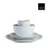 Σετ Σερβίτσιο Φαγητού 16 Τεμαχίων Κεραμικό Stoneware Γκρι για 4 Άτομα